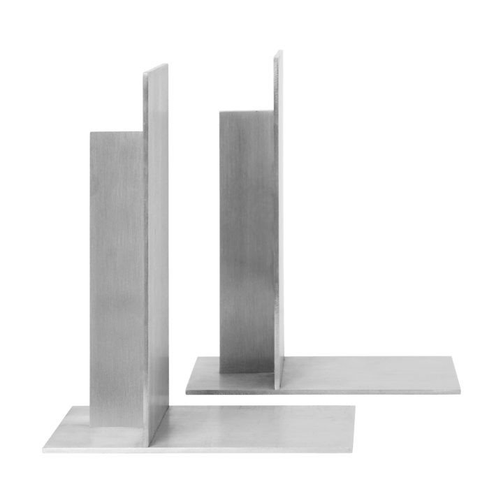 Lager Buchstützen 2er-Pack - Aluminium - Ferm Living