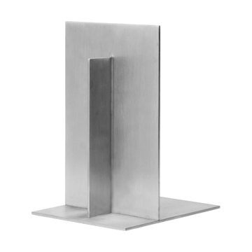 Lager Buchstützen 2er-Pack - Aluminium - Ferm Living