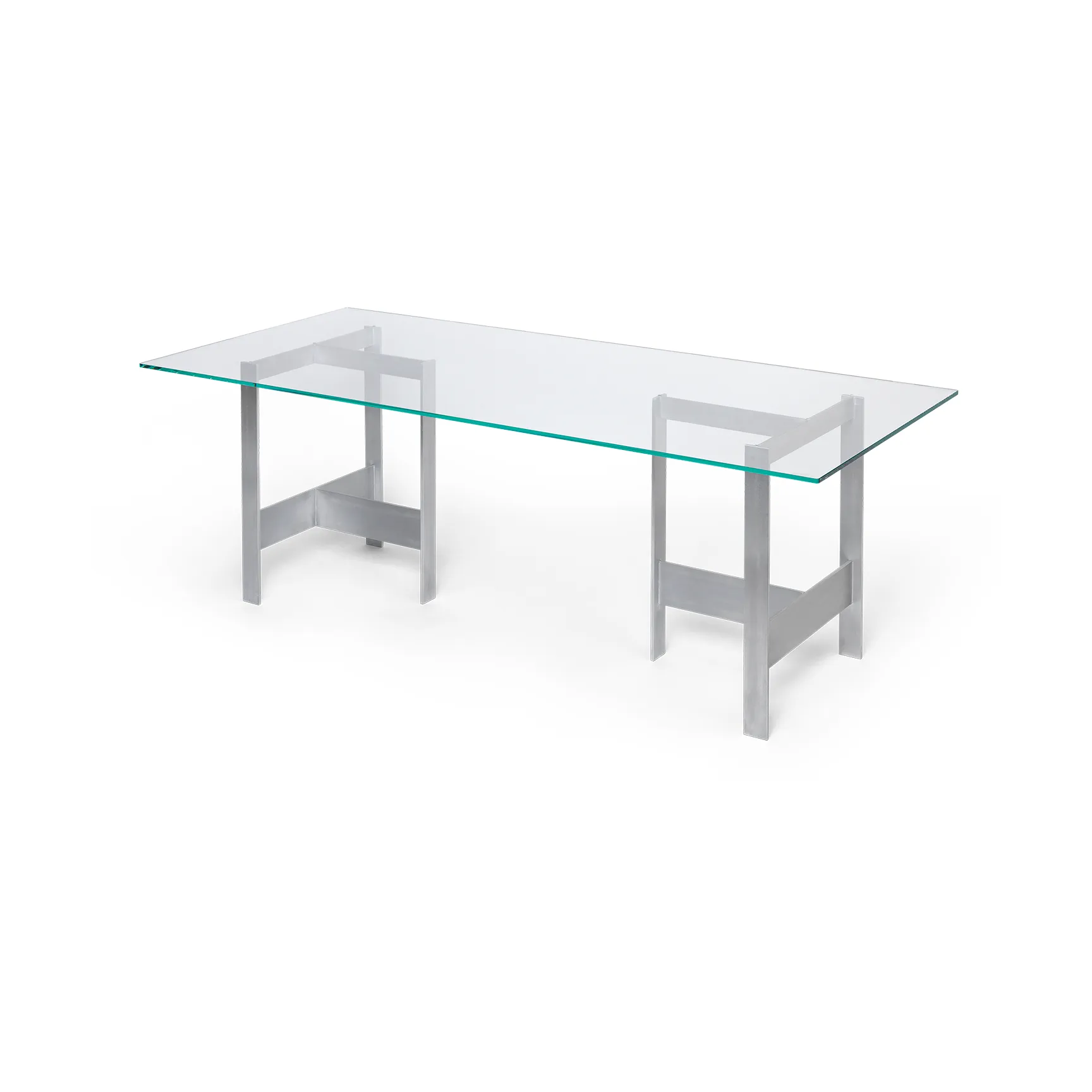 Lager Esstisch 90x200 cm, Glass-aluminium Ferm Living