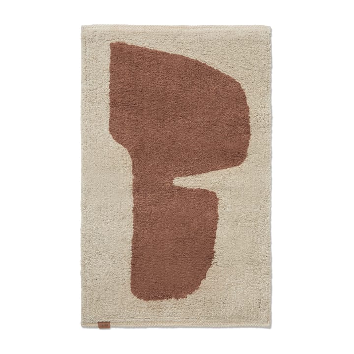 Lay Badezimmerteppich 50 x 70cm - Parchment-rust - Ferm LIVING