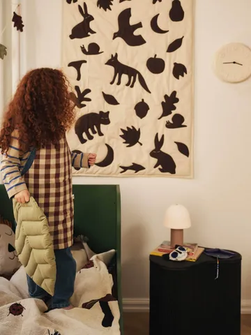 Leaf Kissen 2-teilig - Teegrün-gebrannter Ton - Ferm Living