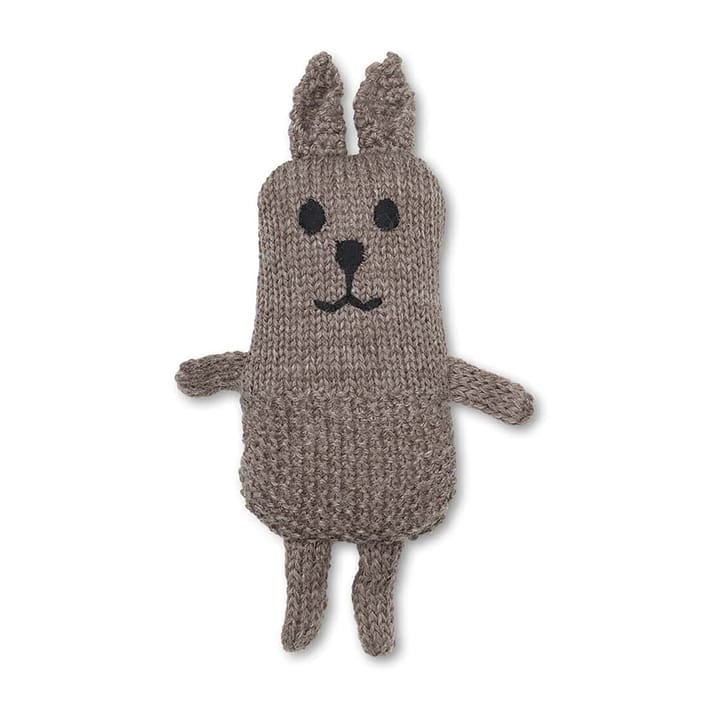 Lee merino rabbit baby gestrickter Hase, Graubeige Ferm Living
