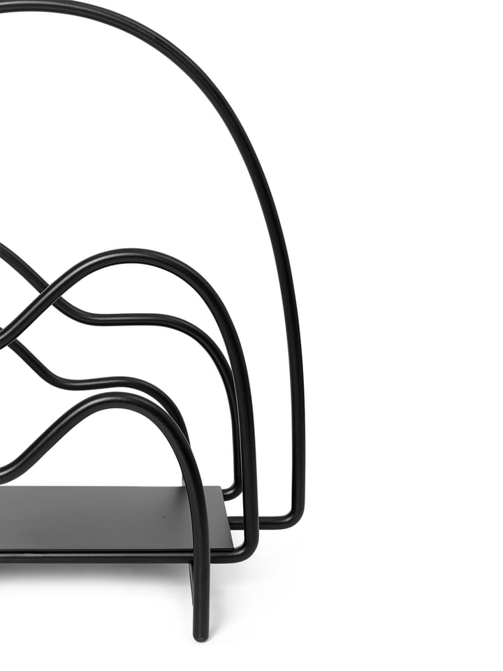 Lithos Magazinhalter, Black Ferm Living