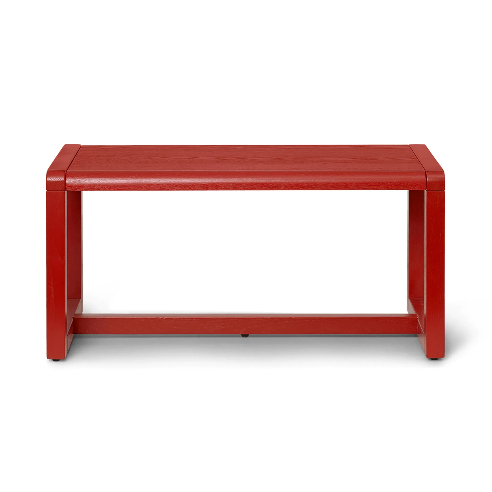 Little Architecht Bench Bank, Poppy red Ferm Living