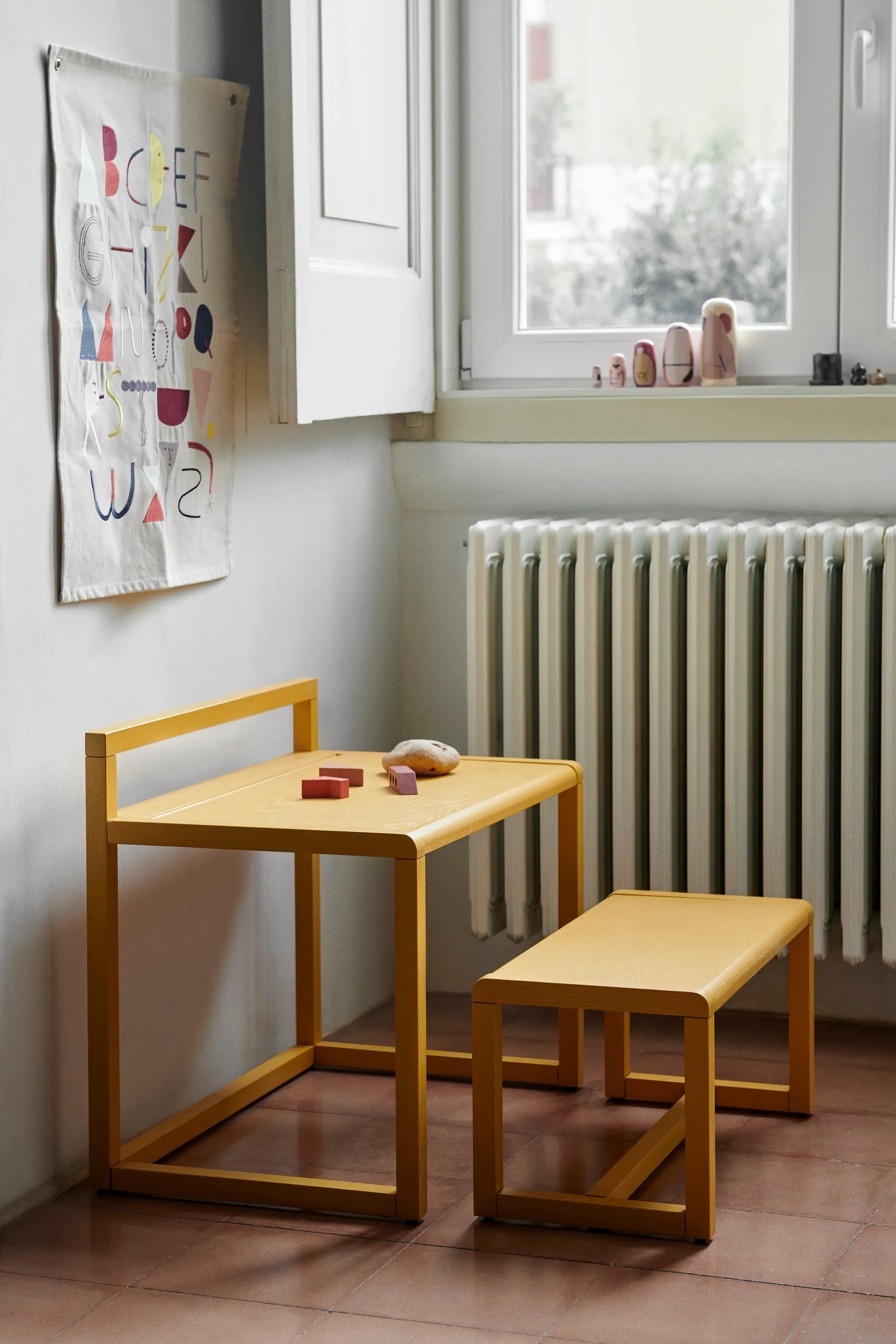 Little Architect Schreibtisch, Yellow Ferm Living