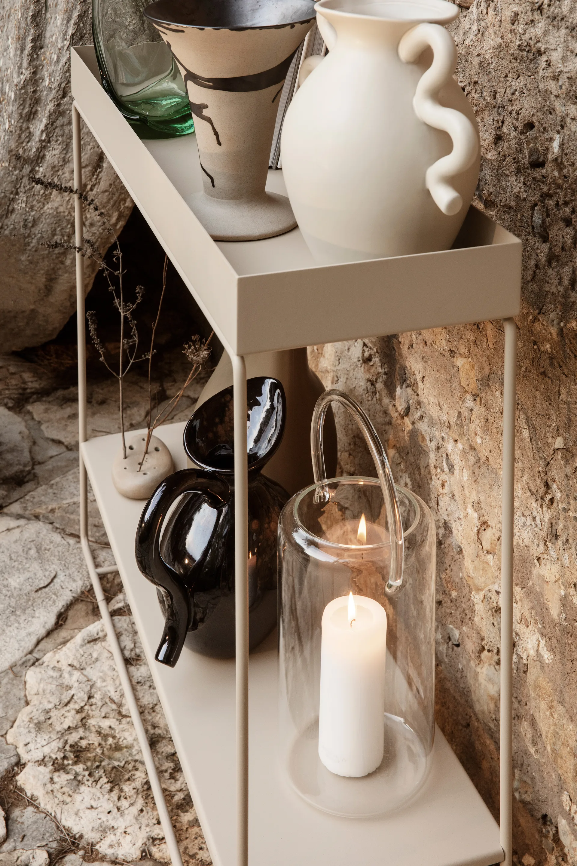 Luce Windlicht, Clear Ferm Living