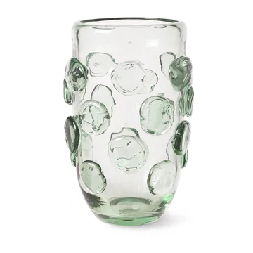 Lump Vase Ø17 x 25cm - Recycled clear - Ferm Living