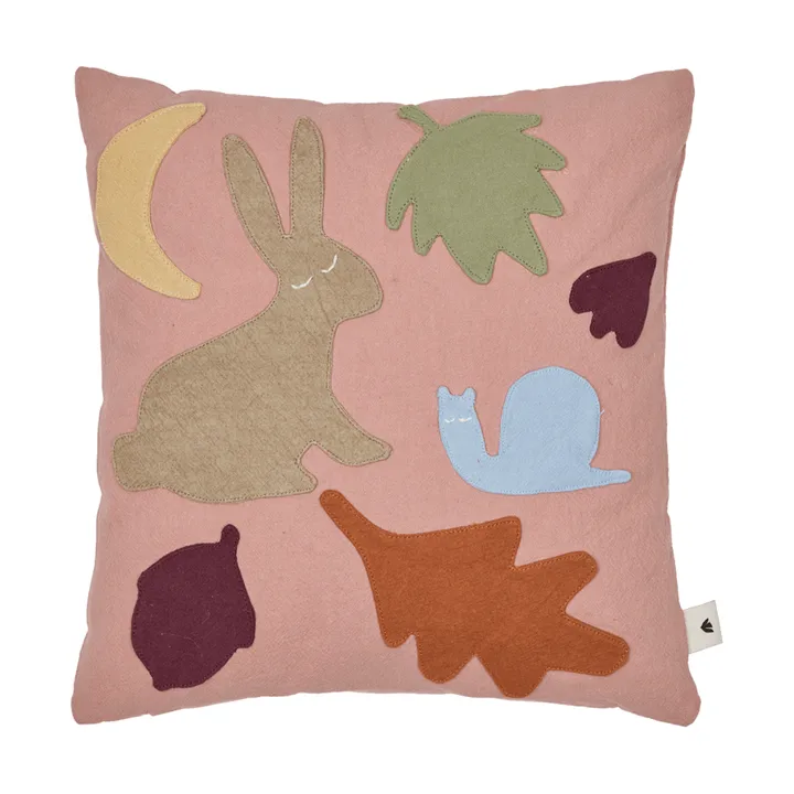 Lunden Kissen - Rose-multi, 30x30 cm - Ferm Living