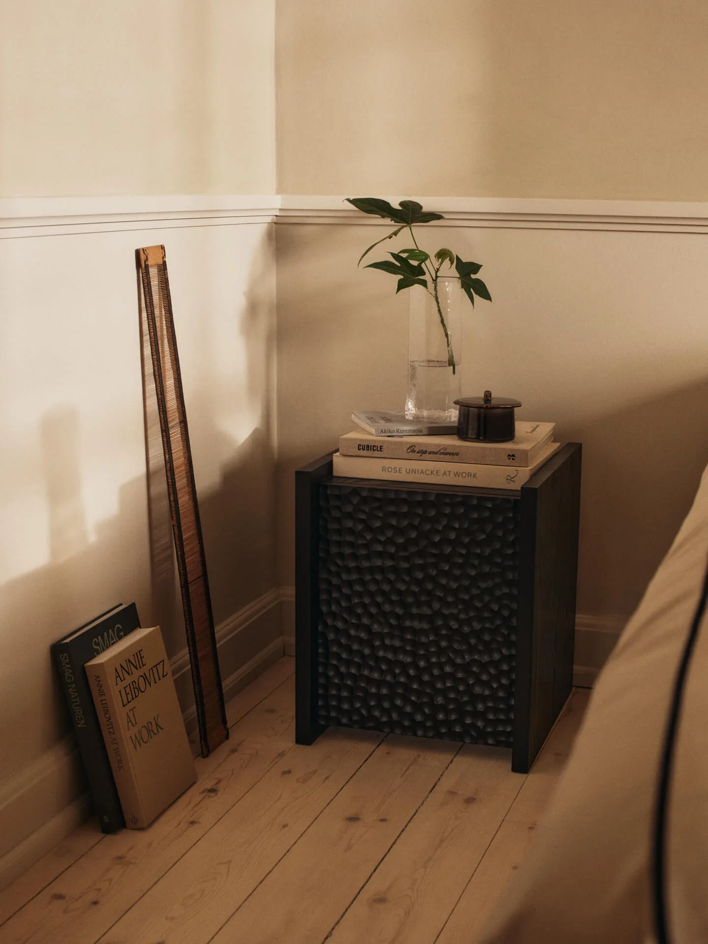 Marnen Vorratsdose mit Deckel, Carob brown, Ø11x9 cm Ferm Living