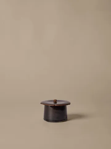 Marnen Vorratsdose mit Deckel - Carob brown, Ø11x9 cm - Ferm Living