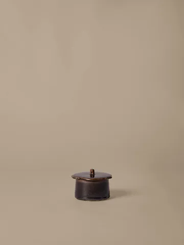 Marnen Vorratsdose mit Deckel - Carob brown, Ø13x7 cm - Ferm Living