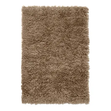 Meadow High Pile Teppich 140 x 200cm - Dark beige - Ferm Living