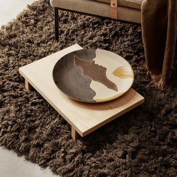Meadow High Pile Teppich 140 x 200cm - Tapenade - Ferm Living