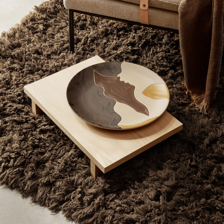 Meadow High Pile Teppich 140 x 200cm, Tapenade Ferm Living