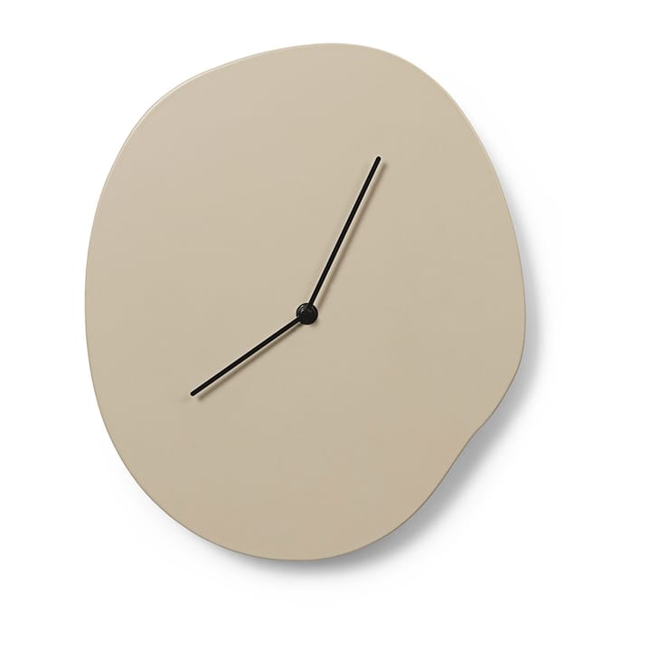 Melt Wanduhr 28 x 33cm - Cashmere - ferm LIVING