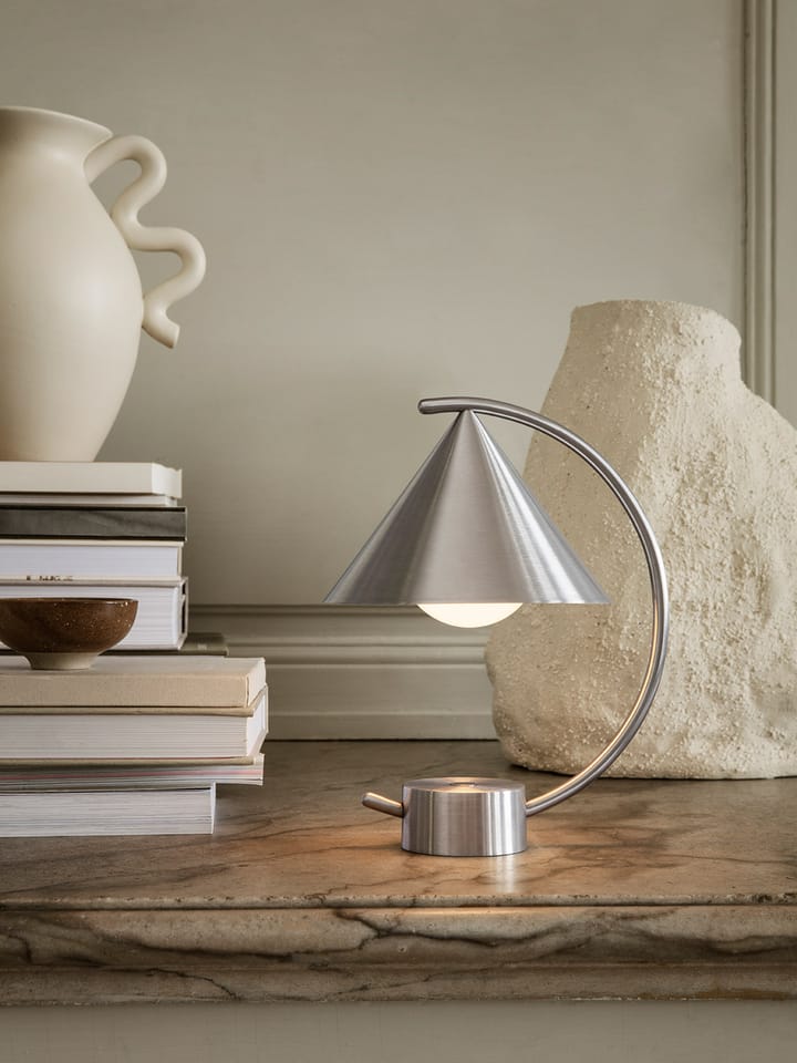 Meridian Tischleuchte, Brushed Steel Ferm Living