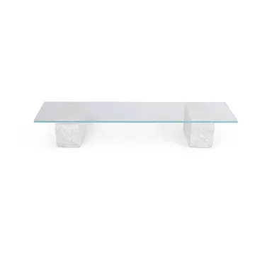 Mineral Beistelltisch 46 x 160cm - Bianco curia - Ferm Living