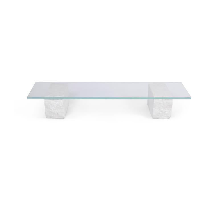 Mineral Beistelltisch 46 x 160cm - Bianco curia - ferm LIVING