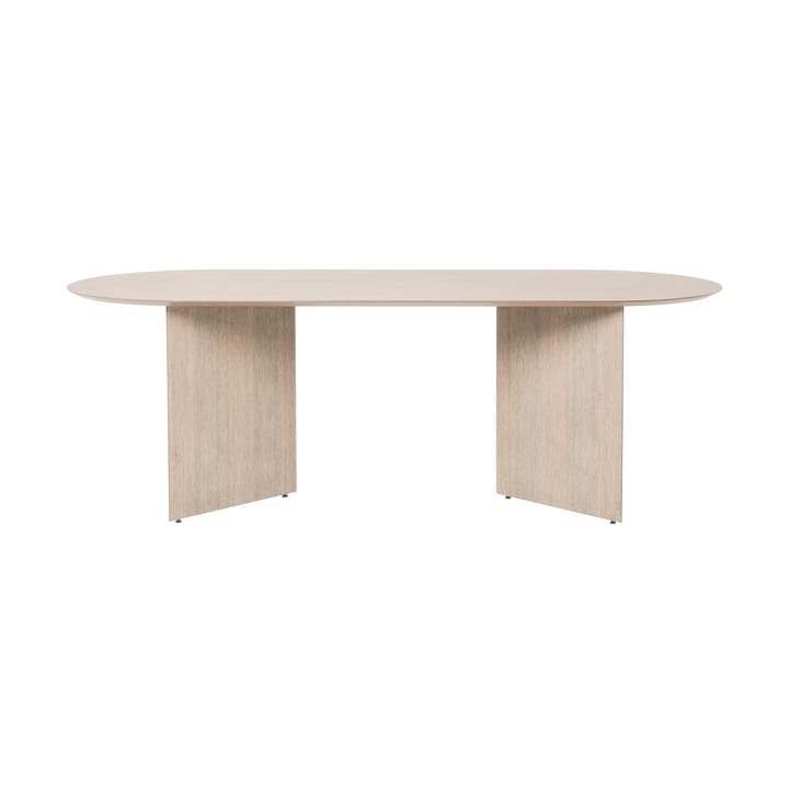 Mingle Esstisch oval, Oak natural veneer, Winkelbeine Eiche Ferm Living