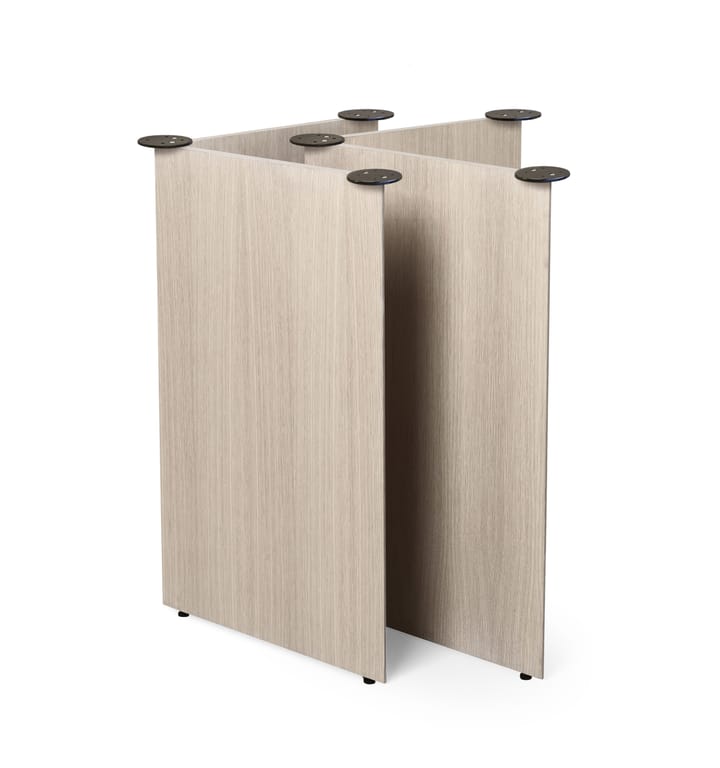Mingle Esstisch oval, Oak natural veneer, Winkelbeine Eiche Ferm Living