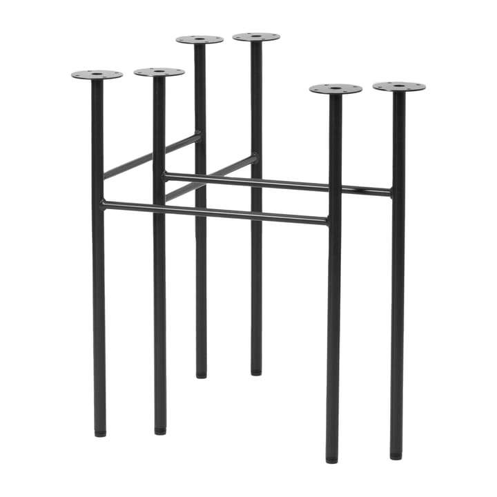 Mingle Tischbeine Stahl 2er Pack - Schwarz 68cm - ferm LIVING