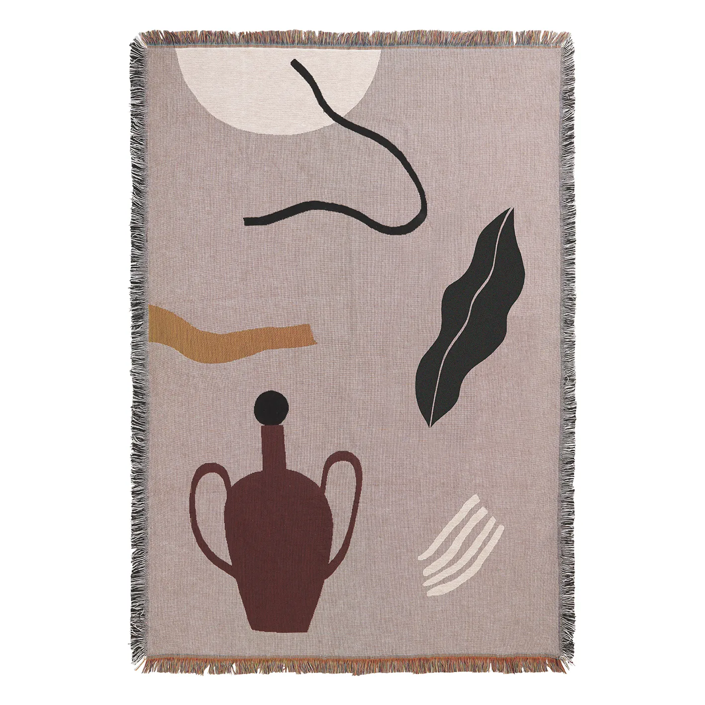 Mirage Wolldecke 120 x 170cm, Grey Ferm Living