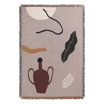 Mirage Wolldecke 120 x 170cm - Grey - Ferm Living
