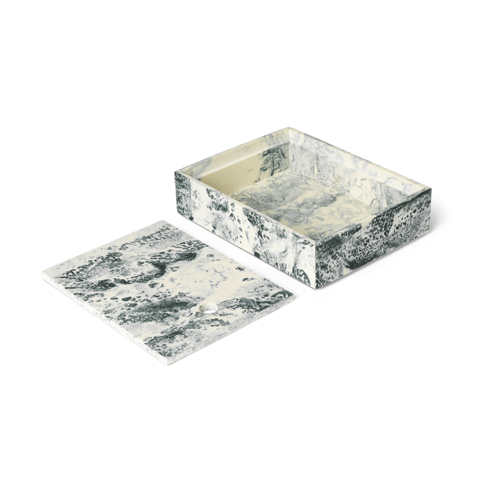 Mist Aufbewahrungsbox 15x20 cm, Emerald-off white Ferm Living