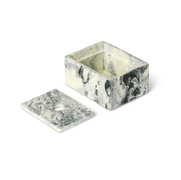 Mist Aufbewahrungsbox 7,5x10 cm, Emerald-off white Ferm Living