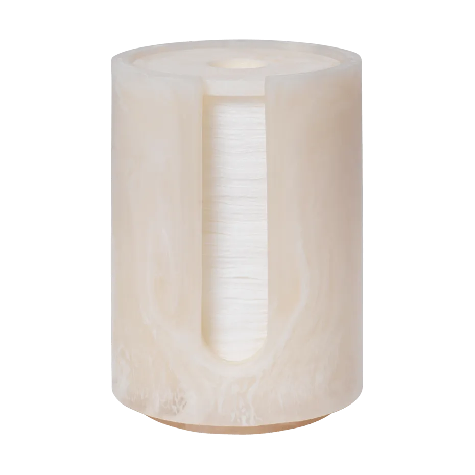 Mist Behälter für Wattepads Ø8x11,8 cm, Pearl Ferm Living