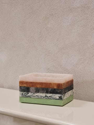 Mist Dekotablett 10x15 cm - Charcoal - Ferm Living