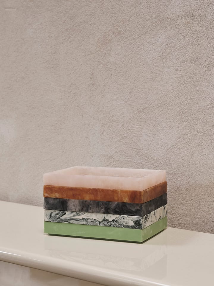 Mist Dekotablett 10x15 cm, Charcoal Ferm Living