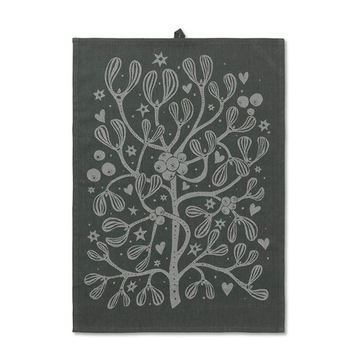 Mistel Geschirrtuch - Dark-green - Ferm LIVING