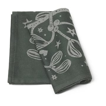 Mistel Geschirrtuch - Dark-green - Ferm Living