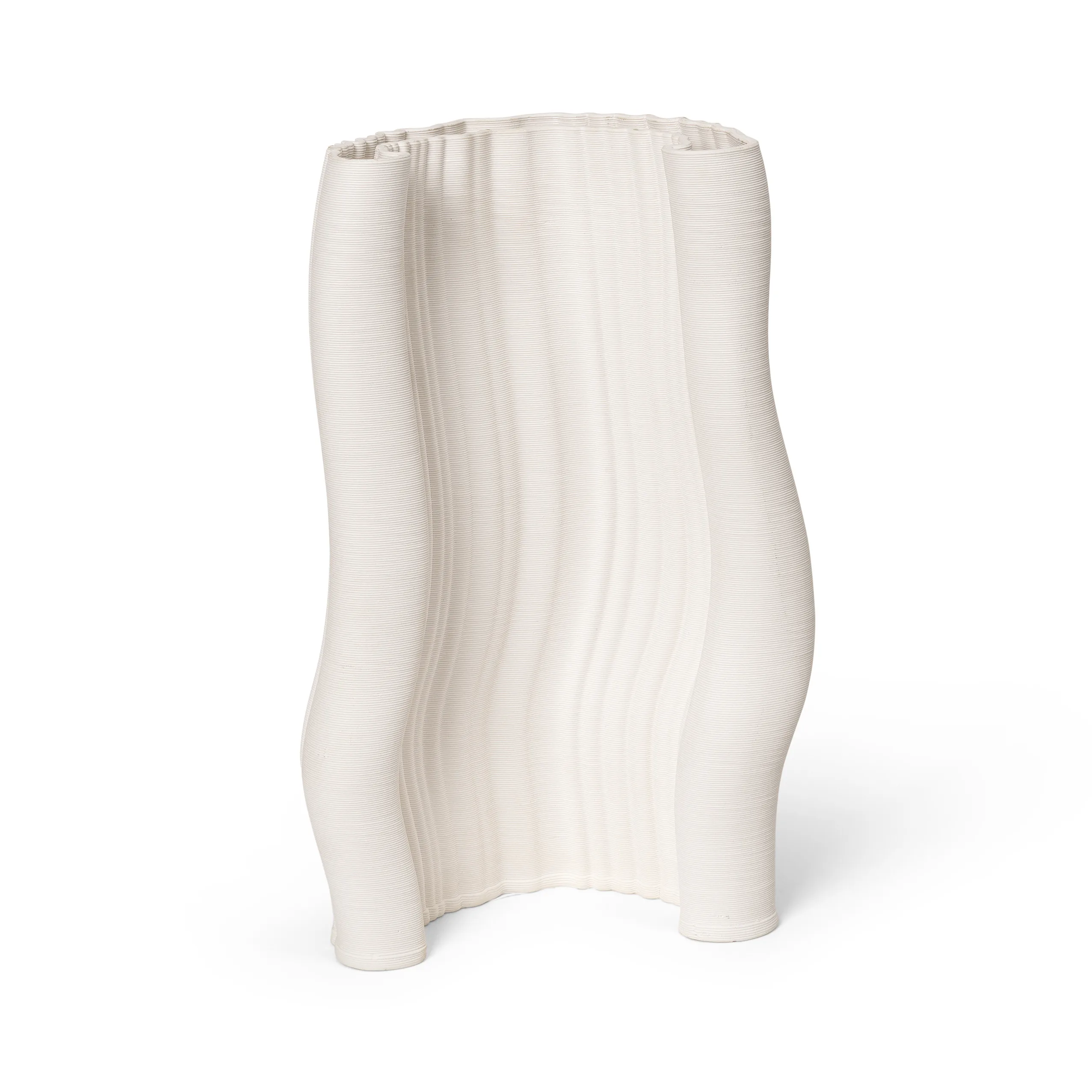 Goebel Vase Aus Biskuitporzellan Weiß – 30 Cm Hoch, Filigrane Handarbeit