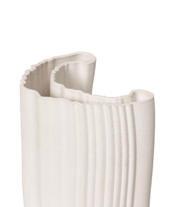 Moire Vase 19 x 30cm - Off-white - ferm LIVING