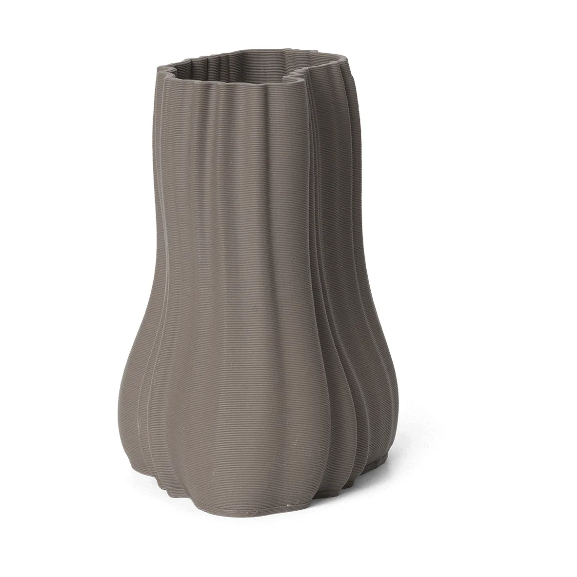 Moire Vase 20 cm, Anthrazit Ferm Living