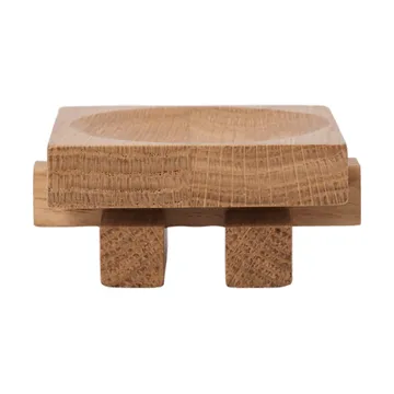 Moku Tablett - Unbehandelte Eiche, 7x8 cm - Ferm Living