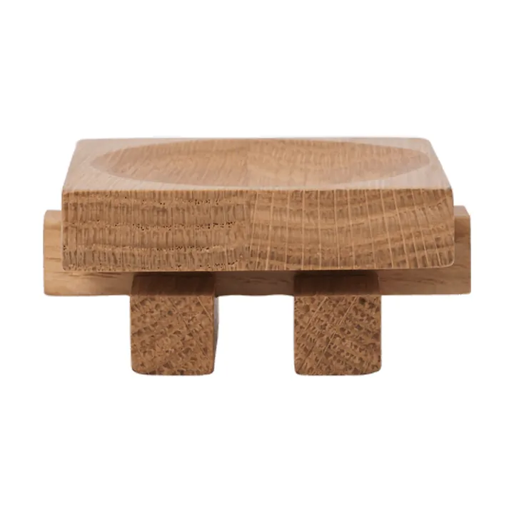 Moku Tablett - Unbehandelte Eiche, 7x8 cm - Ferm Living