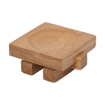 Moku Tablett - Unbehandelte Eiche, 7x8 cm - Ferm Living