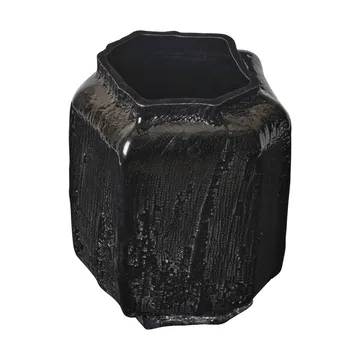 Mokuri Vase - Schwarz, 25 cm - Ferm Living