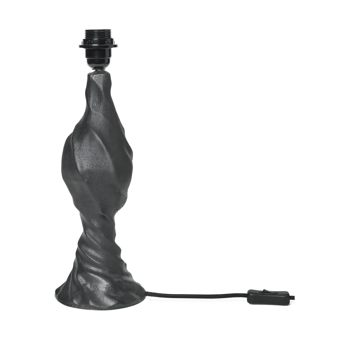 Ferm Living Moltan Lampenfuß 40 cm Black
