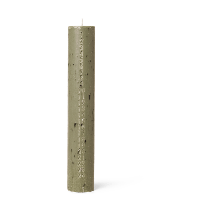 Mura Kalenderkerze - Artichoke green - Ferm Living