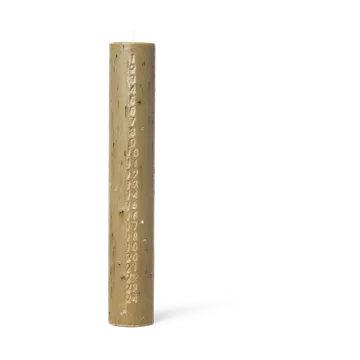 Mura Kalenderkerze - Ash brown - Ferm Living