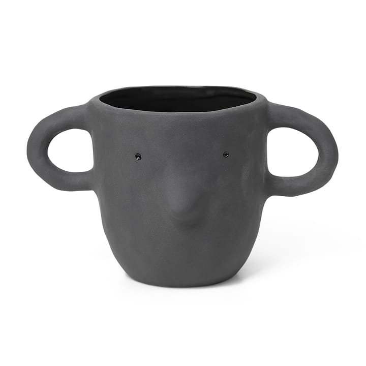Mus Blumentopf XL Ø15 cm, Dark grey Ferm Living