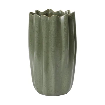 Nium Vase - Dark sage, 23 cm - Ferm Living