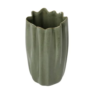 Nium Vase - Dark sage, 23 cm - Ferm Living
