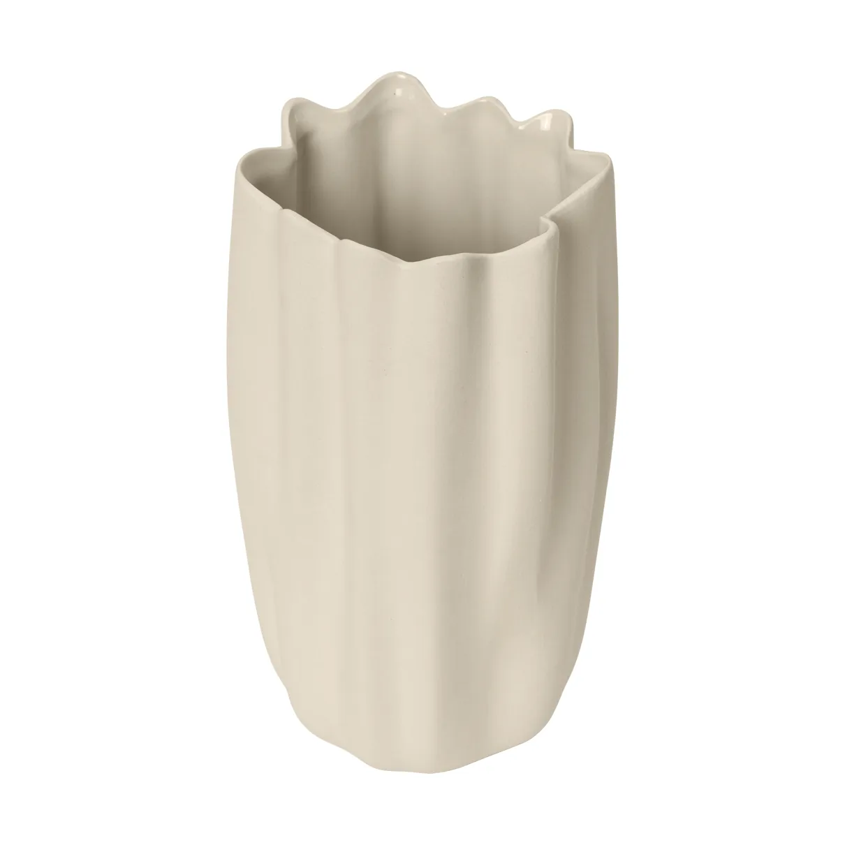 Nium Vase, Off-white, 23 cm Ferm Living