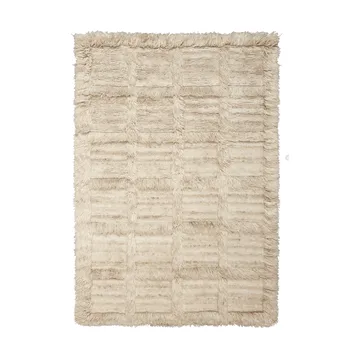 Norte Gitterteppich - Natur, 160x235 cm - Ferm Living