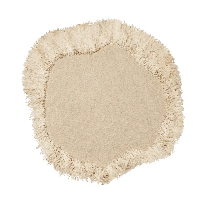 Norte Weihnachtsbaumteppich Ø120 cm - Naturfarben - Ferm Living
